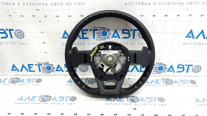 Руль голый Nissan Rogue 21-21 резина черная с лепестками, примят, потерт