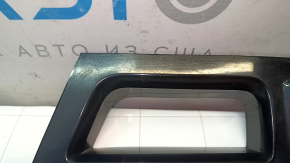 Накладка управления стеклоподъемниками передняя левая Ford Fusion mk5 13-20 черный глянец, затерта