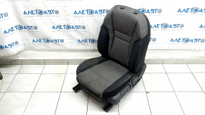 Scaun șofer Nissan Rogue 21-22 fără airbag, manual, tapițerie din material textil gri, fabricat în SUA