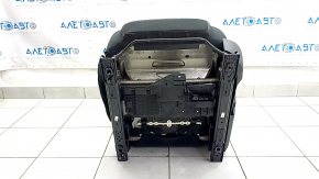 Водительское сидение Nissan Rogue 21-22 без airbag, механическое, ткань черно-серая US built, примято, под химчистку