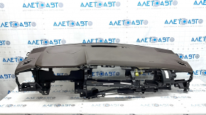 Bord față Nissan Rogue 21-23 cu AIRBAG, maro, fabricat în SUA, cu ornamente, clapetă ruginită, zgârietură