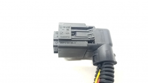 Фишка на блок ECU компьютер двигателя BMW X5 F15 16-18 plug-in малая, синяя, 10 пинов