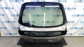 Дверь багажника голая со стеклом Toyota Prius 50 19-22 серебро 1F7