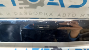 Молдинг заднего бампера Nissan Pathfinder 13-16 дорест хром, царапины