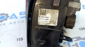 Фонарь нижний бампер правый Toyota Prius 50 19-22 скол