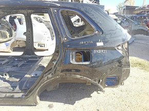 Четверть крыло задняя левая Honda CRV 23-26 на кузове, черная
