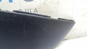 Накладка центральной консоли боковая правая Toyota Prius 50 16-22 черная, царапины
