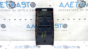 Накладка центральной консоли задняя Toyota Prius 50 19-22 черная, царапины