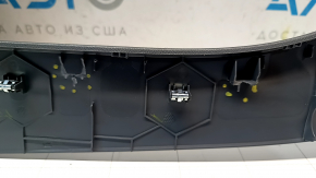 Накладка боковая центральной консоли правая передняя Chevrolet Bolt 17-21 темно-серая, царапины, сломаны крепления