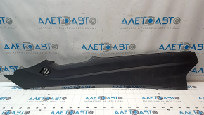 Ornamente consolă centrală Ford Fusion mk5 17-20, partea stângă, inferioară, neagră, tip 2, zgârieturi