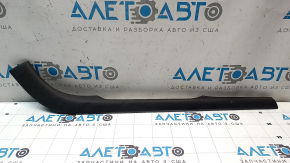 Накладка центральной консоли боковая левая Ford Fusion mk5 13-16 верхняя, кожа черная, вмятости