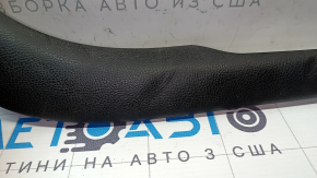 Накладка центральной консоли боковая левая Ford Fusion mk5 13-16 верхняя, кожа черная, вмятости