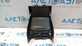 Накладка центральной консоли задняя Ford Fusion mk5 13-16 черная, без воздуховодов, царапины