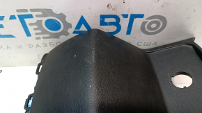 Накладка центральной консоли задняя Ford Fusion mk5 13-16 черная, без воздуховодов, царапины