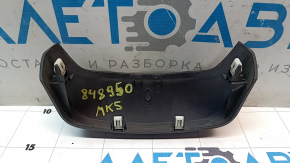Накладка центральной консоли задняя верхняя Ford Fusion mk5 13-16 черная, царапины