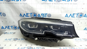Фара передняя правая в сборе BMW 3 G20 19-22 LED адаптив, полез лак