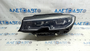 Фара передняя левая в сборе BMW 3 G20 19-22 LED адаптив, полез лак