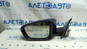 Ansamblu oglindă retrovizoare stânga BMW 3 G20 19-24, 5 pini, semnalizator, încălzit, antiorbire automată, BSM, Shadow-Line, negru, etanșare uscată