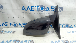 Зеркало боковое левое в сборе BMW 3 G20 19-26 5 пинов, поворотник, подогрев, автозатемнение, BSM, Shadow-Line, черное, рассохся уплотнитель