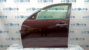 Дверь в сборе передняя левая Kia Optima 16-20 бордовый M2R, тычка
