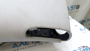 Торпедо передняя панель с AIRBAG Toyota Prius 50 17-22 серая, под малый дисплей, царапины, треснута