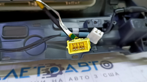 Торпедо передняя панель с AIRBAG Toyota Prius 50 17-22 серая, под малый дисплей, царапины, треснута