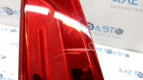 Фонарь внешний крыло правый Kia Optima 16-20 без накладки, трещины в стекле и корпусе, царапины, сломана направляющая
