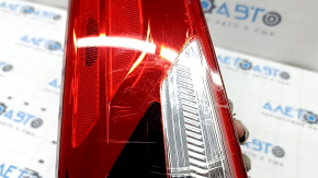 Фонарь внешний крыло правый Kia Optima 16-20 без накладки, трещины в стекле и корпусе, царапины, сломана направляющая