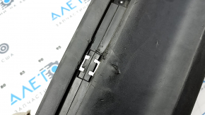 Губа заднего бампера Kia Optima 16-18 дорест под 1 трубу структура, царапины, вмятины, трещина в креплении