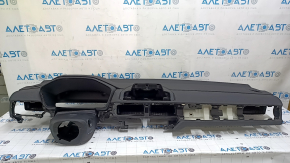 Торпедо передняя панель с AIRBAG Honda CRV 23-26 черная, с обрамлением щитка приборов и накладкой динамика, ржавый пиропатрон, царапины, надрывы
