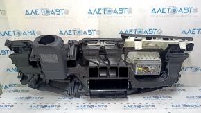 Bord negru Honda CRV 23-25 cu AIRBAG, cadru bord și ornament difuzor, clapetă ruginită, zgârieturi
