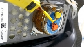 Bord negru Honda CRV 23-25 cu AIRBAG, cadru bord și ornament difuzor, clapetă ruginită, zgârieturi