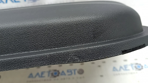 Panou ușă față dreapta pentru Honda Clarity 18-21 SUA, negru, inserție din piele, garnitură cromată, cu mâner, zgârieturi, urme de lovire, pată