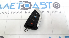 Ключ smart BMW 3 G20 19-26 4 кнопки, M Sport, черное жало, тычки, царапины