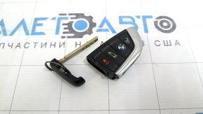 Ключ smart BMW 3 G20 19-26 4 кнопки, M Sport, черное жало, тычки, царапины