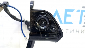 Butoane de comandă pe volan Toyota Prius 50 19-22 pentru asistență la menținerea benzii de rulare, radar și volan încălzit, inserții negre, zgârieturi