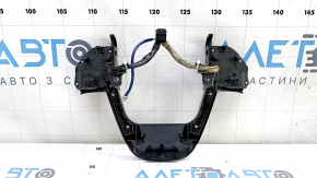 Butoane de comandă pe volan Toyota Prius 50 19-22 pentru asistență la menținerea benzii de rulare, radar și volan încălzit, inserții negre, zgârieturi