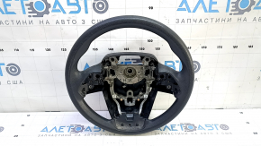 Руль голый Toyota Prius 50 16-22 резина черная, царапины
