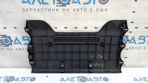 Накладка под сидением центральная Toyota Prius 50 16-22 черная с решеткой, потерта