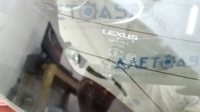 Дверь багажника голая со стеклом Lexus NX200t NX300 NX300h 15-21 под электропривод, красный 3R1