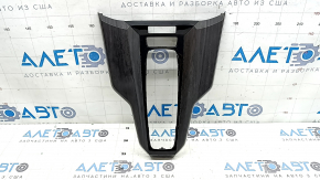 Ornamente consolă centrală Honda Clarity 18-21 USA, abanos, crom, negru lucios, zgârieturi