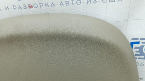 Накладка водительского сиденья задняя Kia Optima 16-18 бежевая, царапины, под чистку