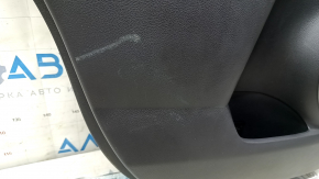 Panou ușă spate stânga pentru Lexus NX200t NX300h 15-17, negru cu inserție bej, cotieră din piele neagră, scaun cu memorie, ornamente din lemn, necesită curățare, zgârieturi, lovituri