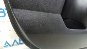 Panou ușă spate stânga pentru Lexus NX200t NX300h 15-17, negru cu inserție bej, cotieră din piele neagră, scaun cu memorie, ornamente din lemn, necesită curățare, zgârieturi, lovituri
