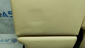 Rândul 2 de scaune din spate, partea superioară, dreapta, Lexus NX200t NX300h 15-17 bej cu inserții negre, necesită curățare, lovit