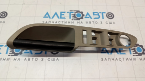 Ornament control ridicare geam stânga față pentru Ford Escape MK3 13-19, structură bej cu mâner negru, element de fixare rupt