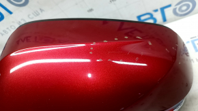 Ansamblu oglindă retrovizoare stânga pentru Lexus NX200t NX300h 15-17, 13 pini, semnalizator, reglare automată a intensității luminii, încălzit, BSM, roșu, zgârieturi pe plastic