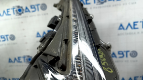 Lumini de zi DRL stânga Lexus NX200t NX300 NX300h 15-21 LED, zgârieturi, nisip