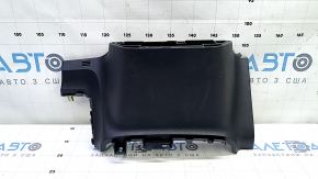 Накладка торпеды нижняя центральная Toyota Prius 50 17-22 черная, царапины