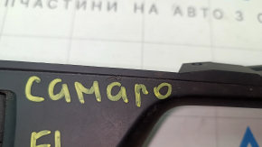 Управление стеклоподъемником передним левым Chevrolet Camaro 16-23 черный, 2 auto, с черной накладкой, царапины